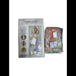 Total Vision Mesh Guard BUTTERFLY/Magnetic Snap Closure: Size Large - 40" x 83"
